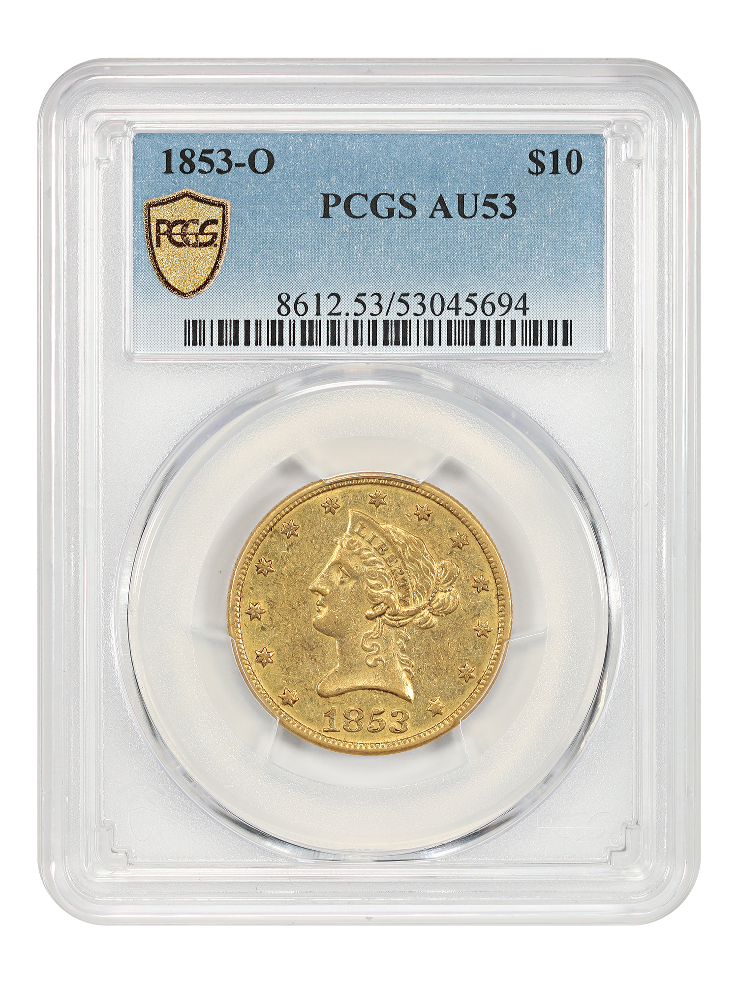 1853-O $10