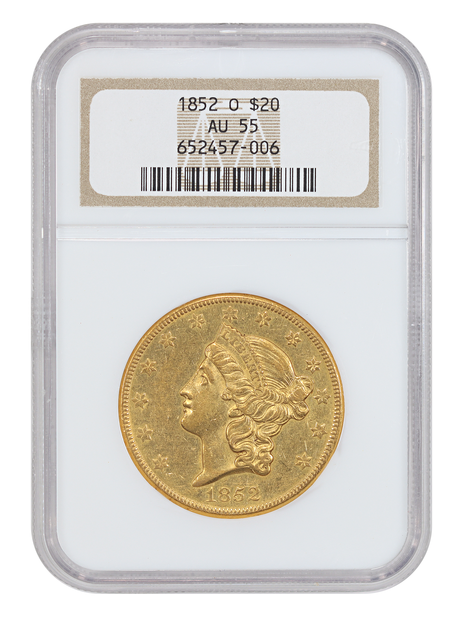 1852-O $20
