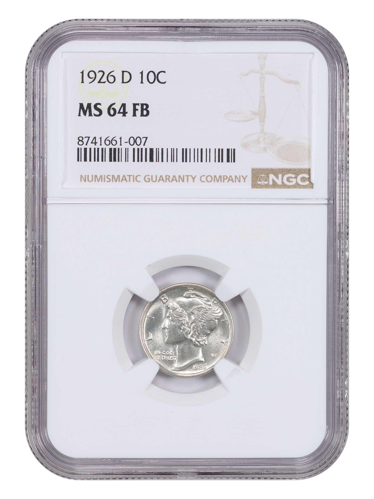 1926-D 10C, FB