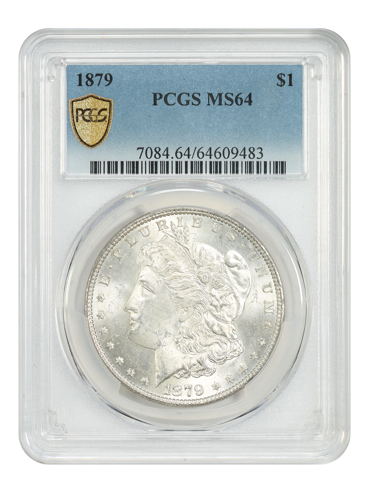 1879 $1 PCGS MS64