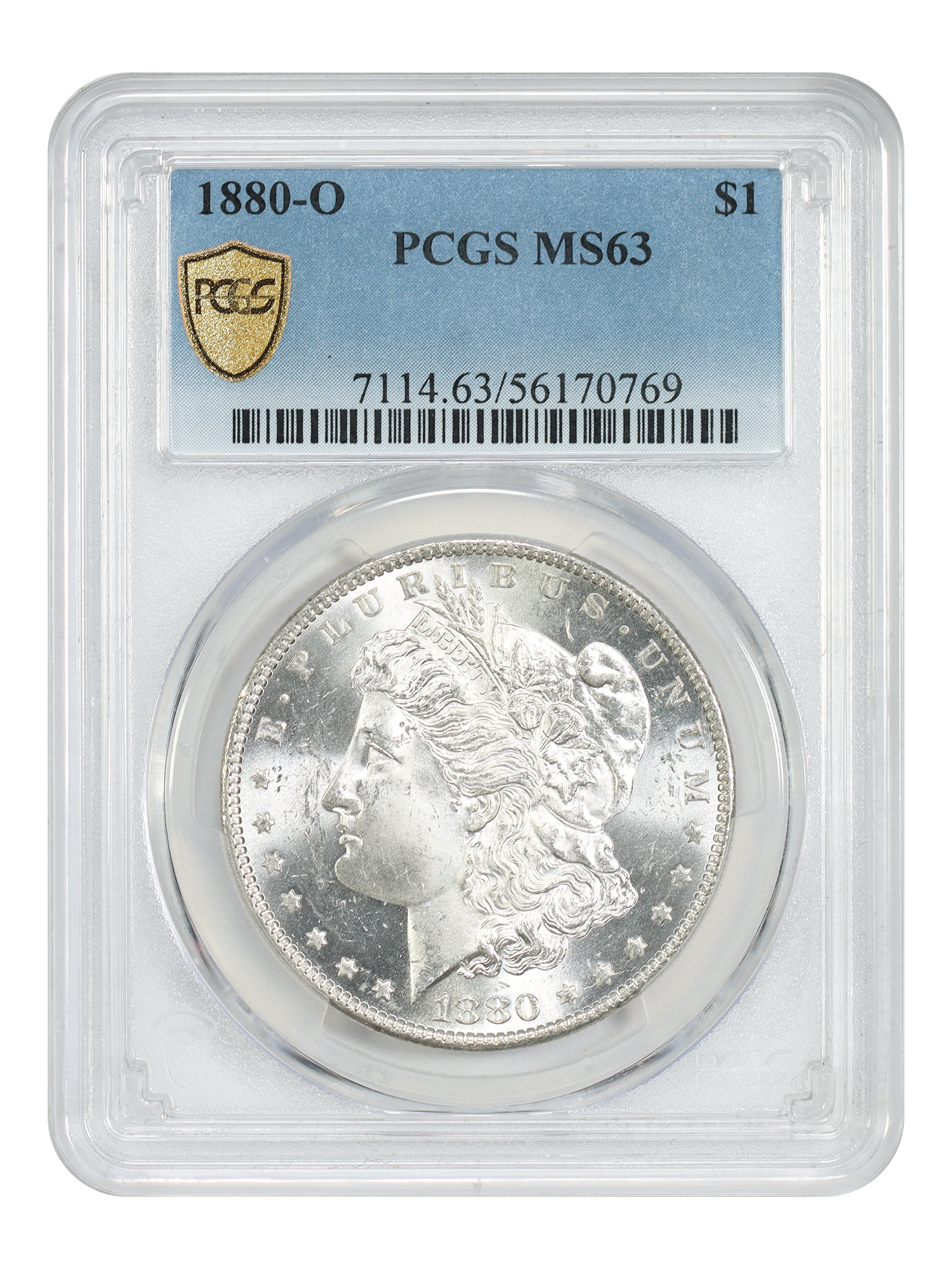 1880-O $1 PCGS MS63