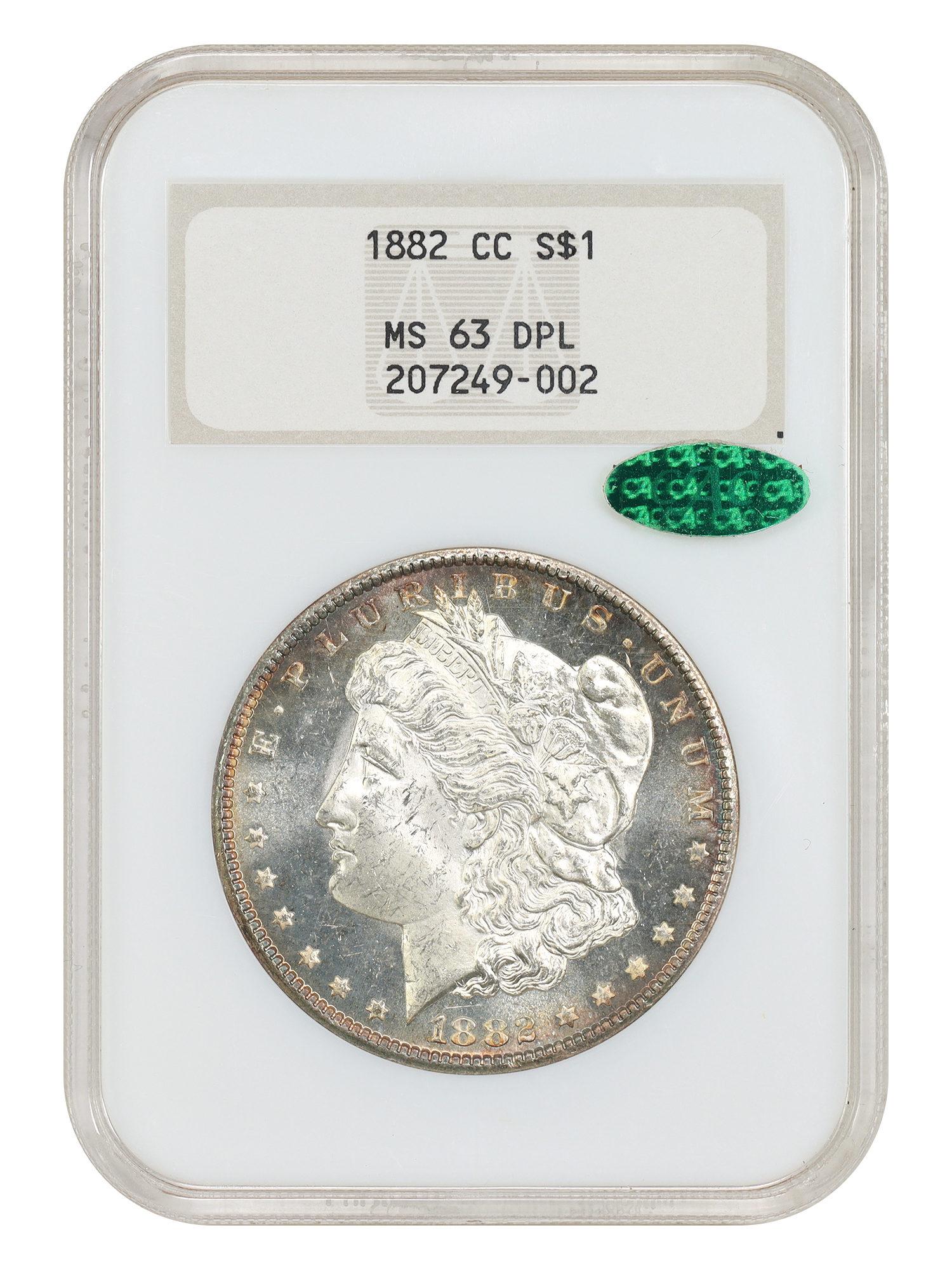 1882-CC $1 NGC/CAC MS63DMPL (OH)