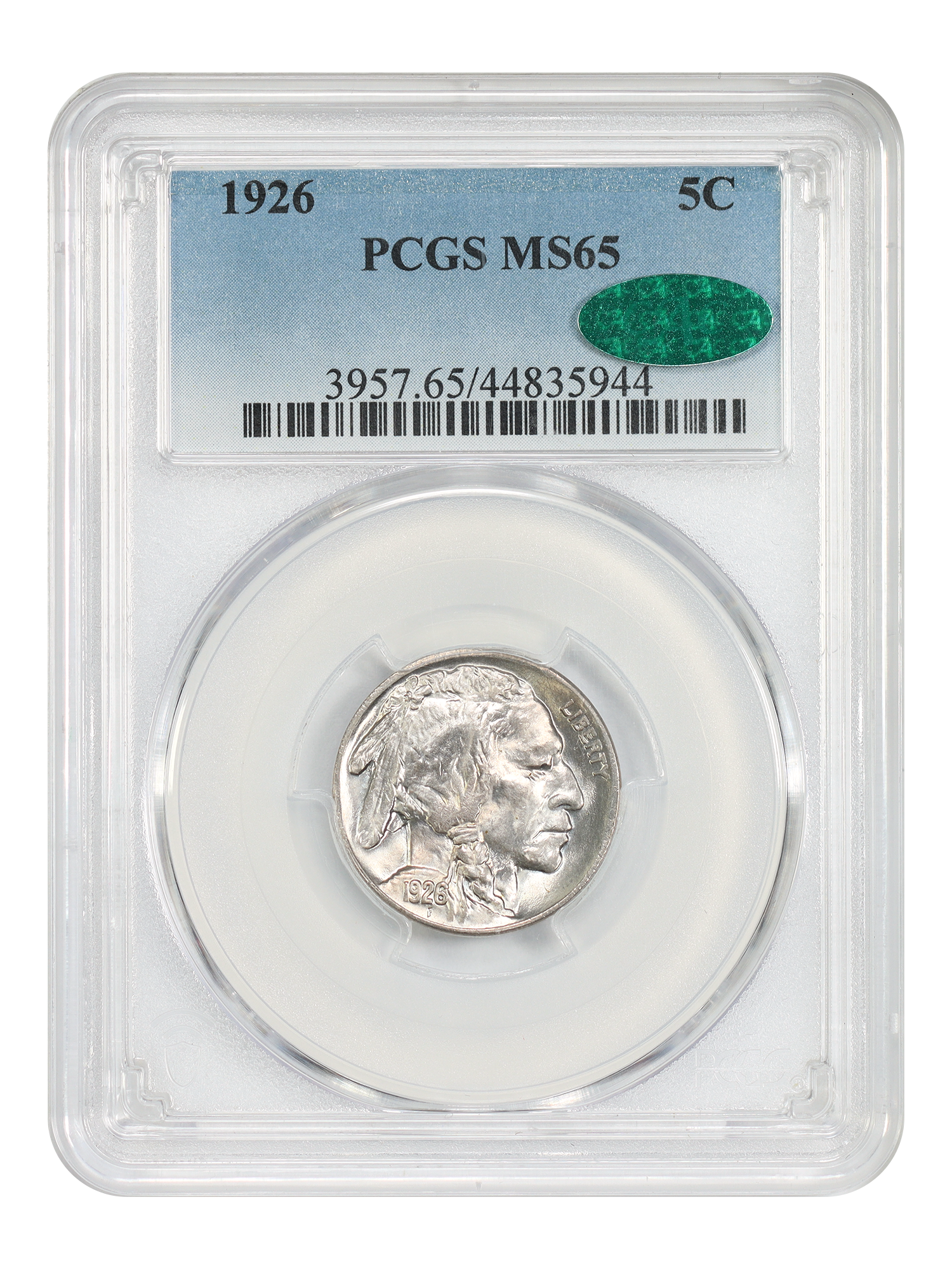 1926 5C PCGS/CAC MS65