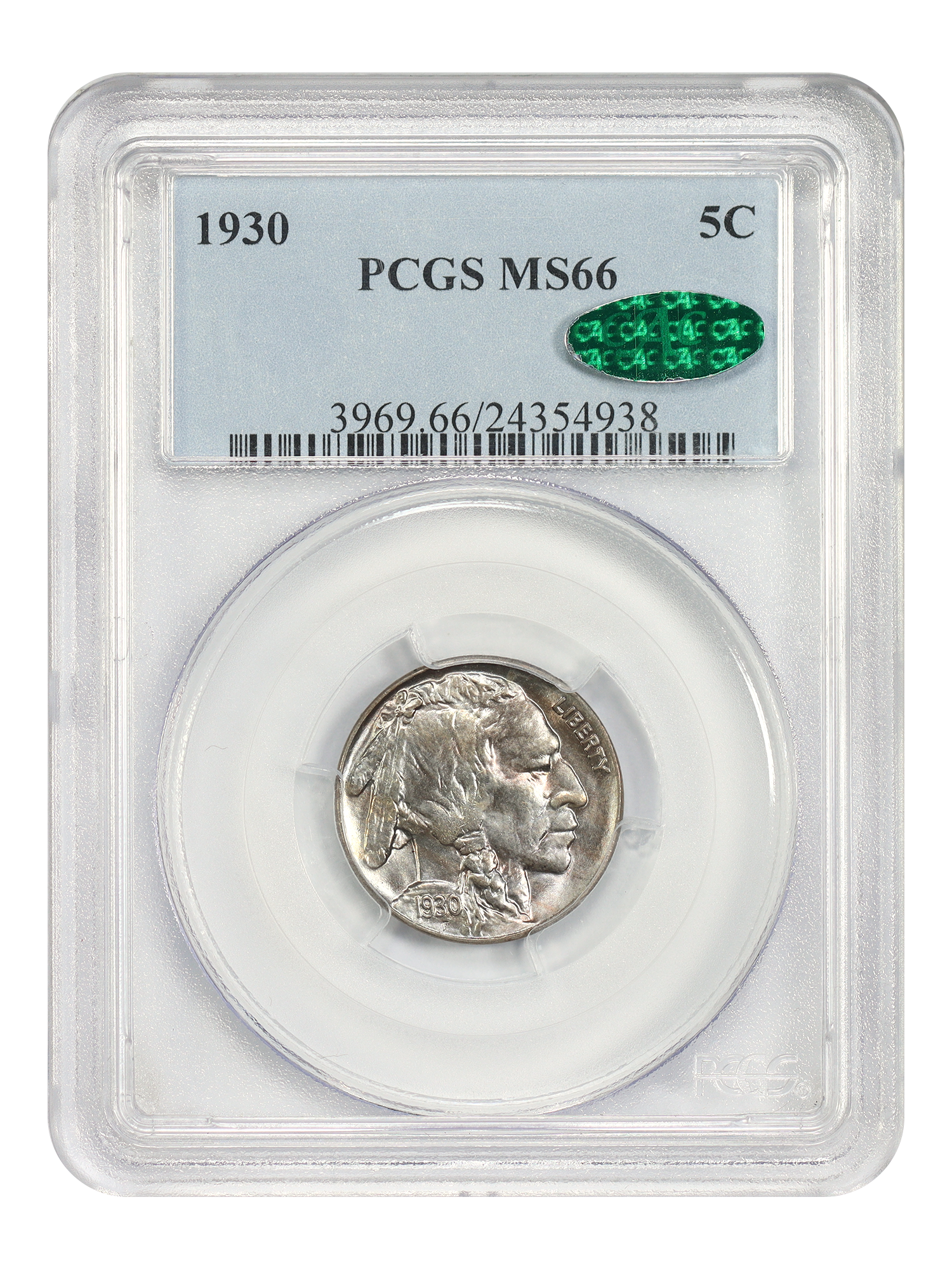 1930 5C PCGS/CAC MS66