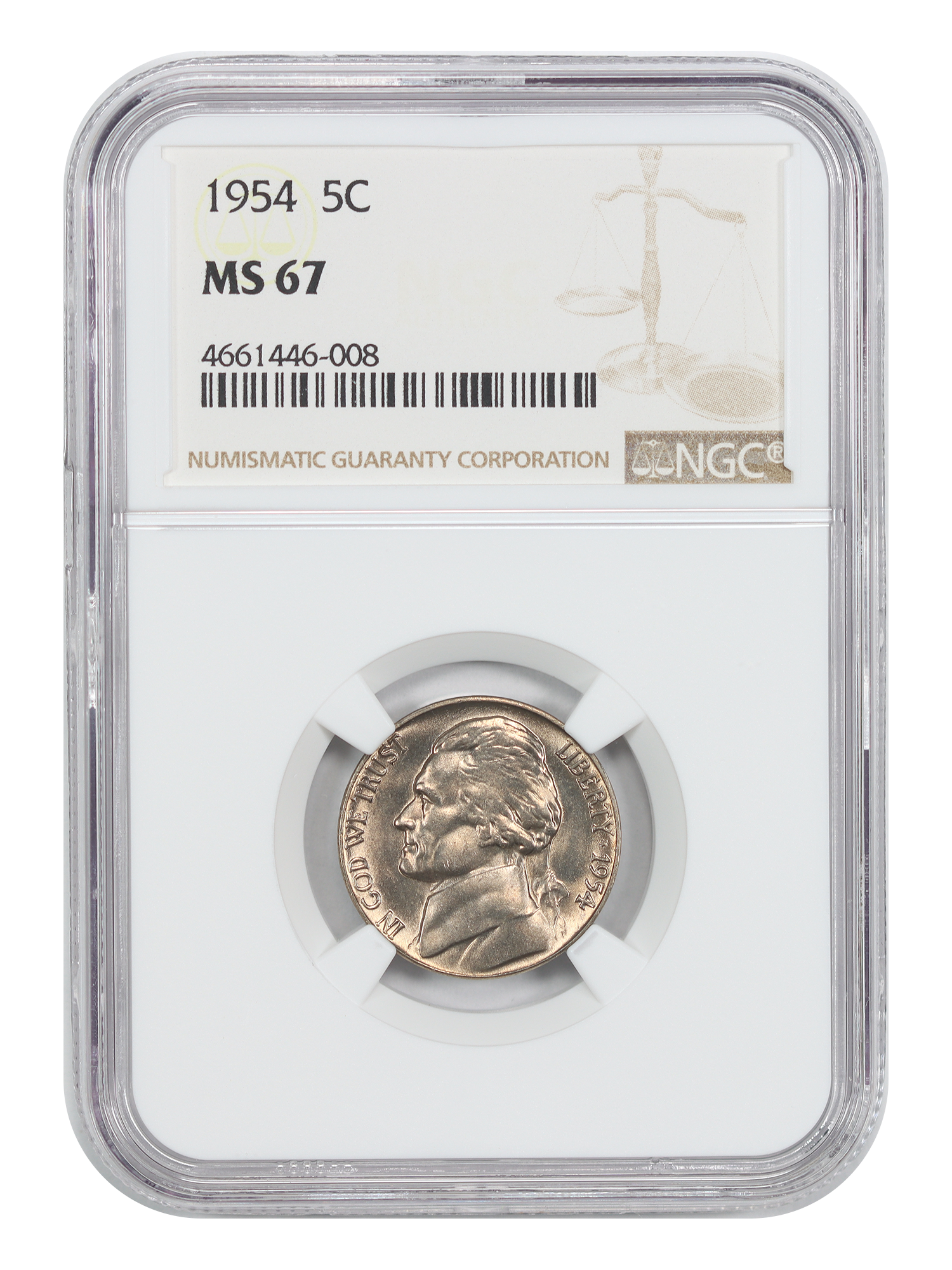 1954 5C NGC MS67