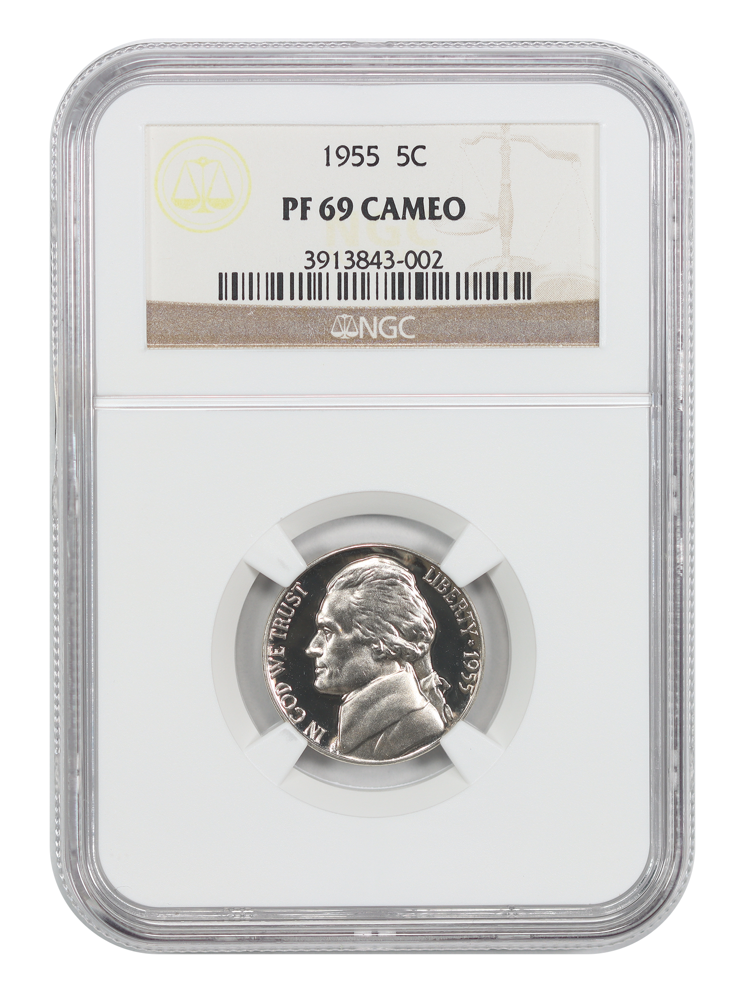 1955 5C NGC PR69CAM