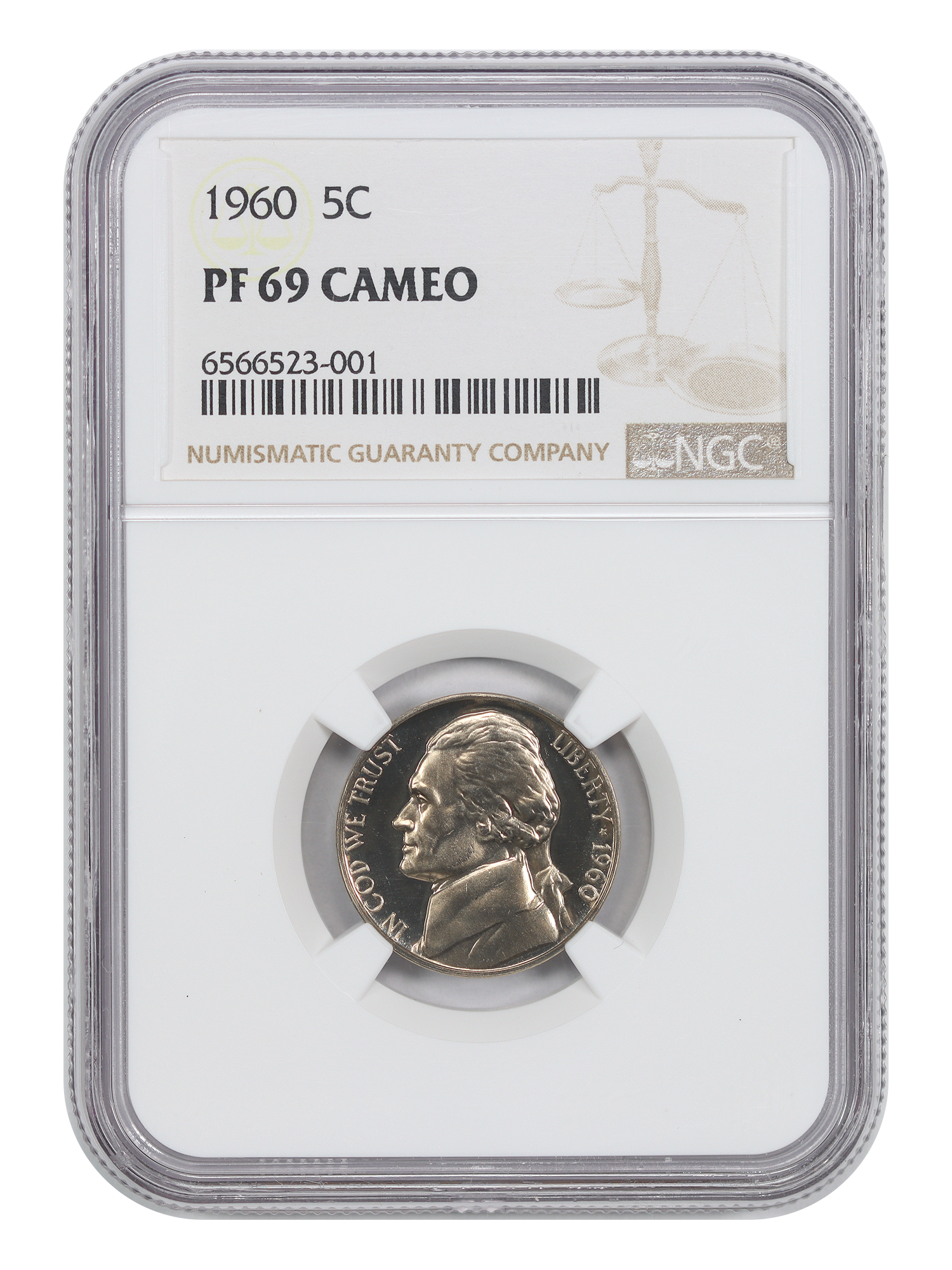 1960 5C NGC PR69CAM