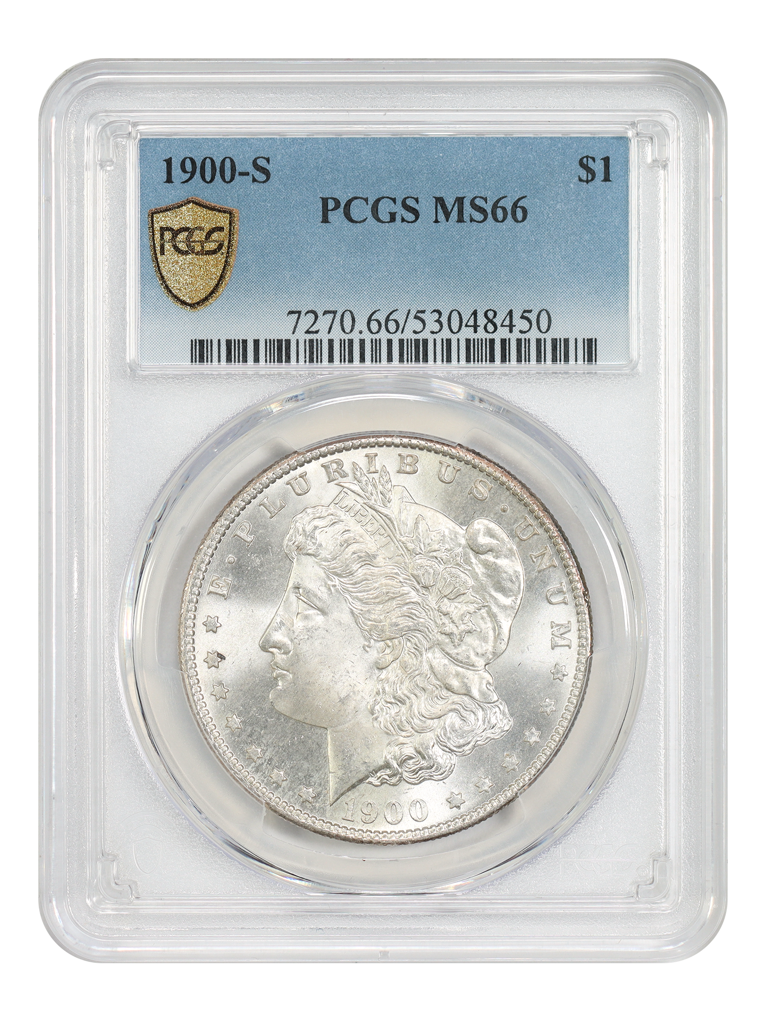 1900-S $1 PCGS MS66