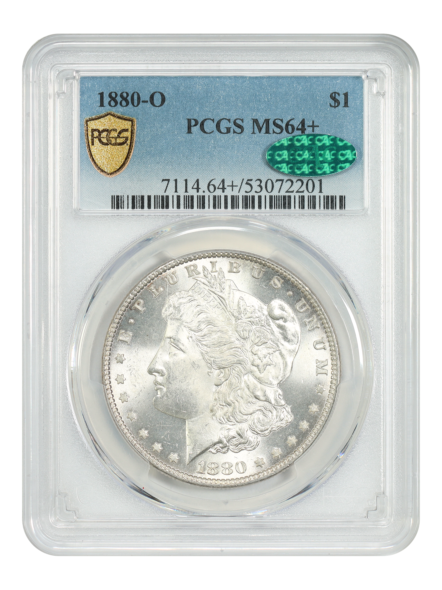 1880-O $1 PCGS/CAC MS64+