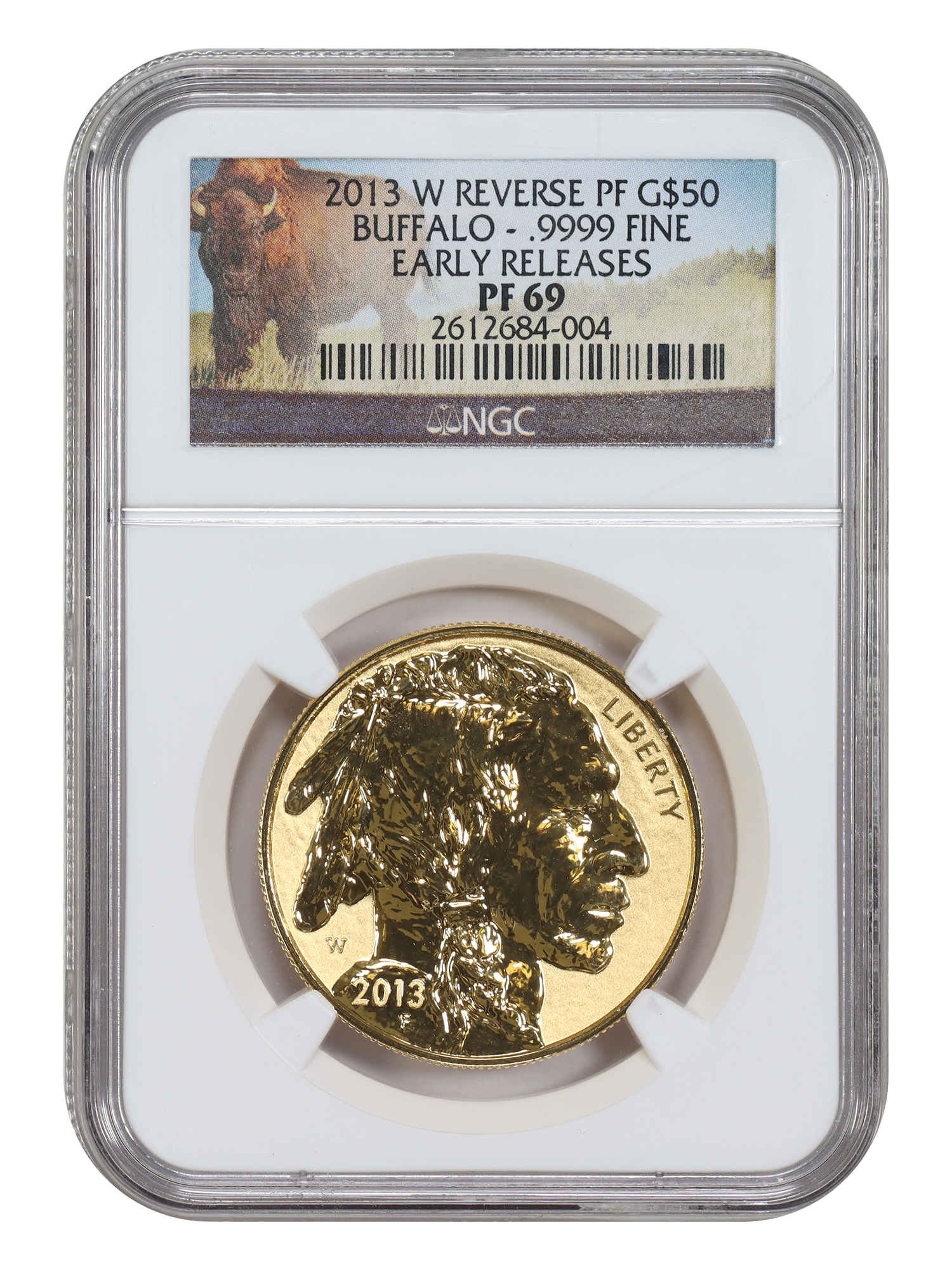 2013-W G$50 American Buffalo NGC Rev PR69 (Early Releases)