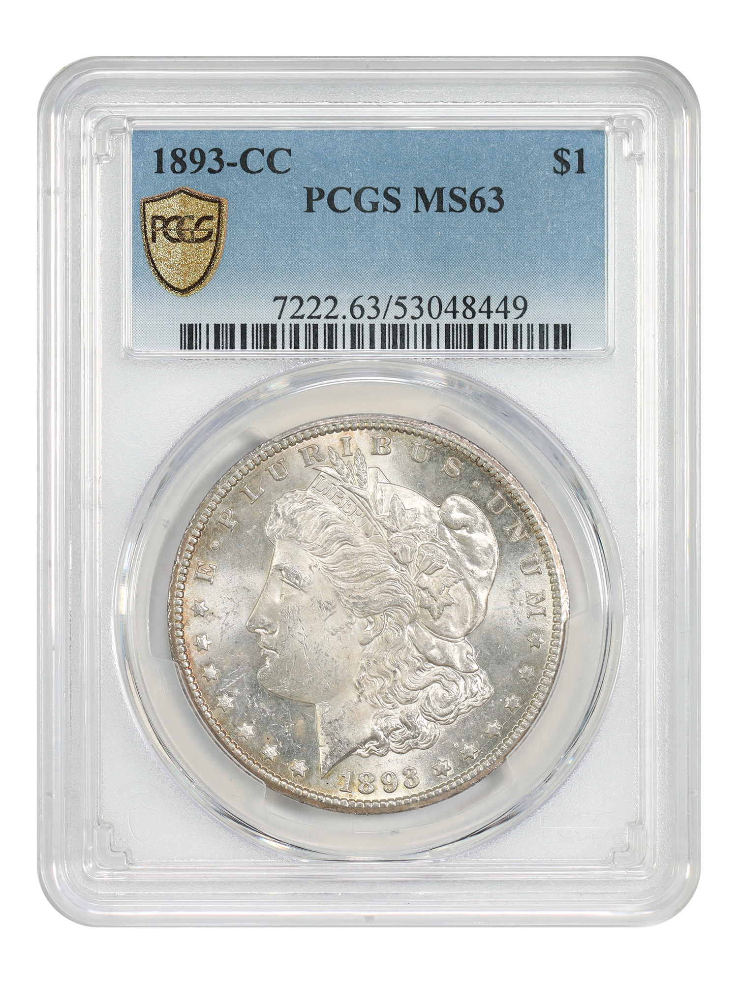 1893-CC $1 PCGS MS63