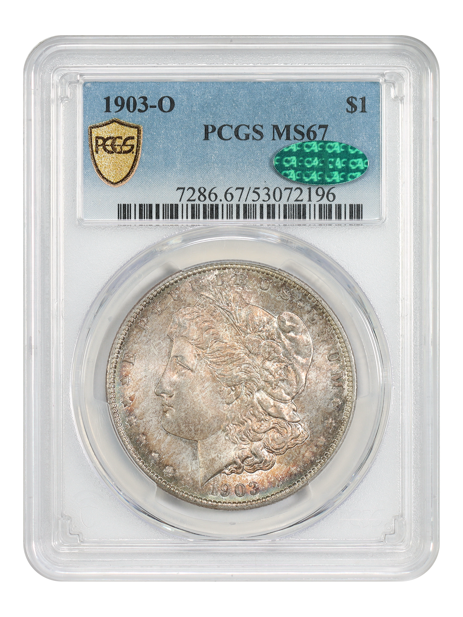 1903-O $1 PCGS/CAC MS67