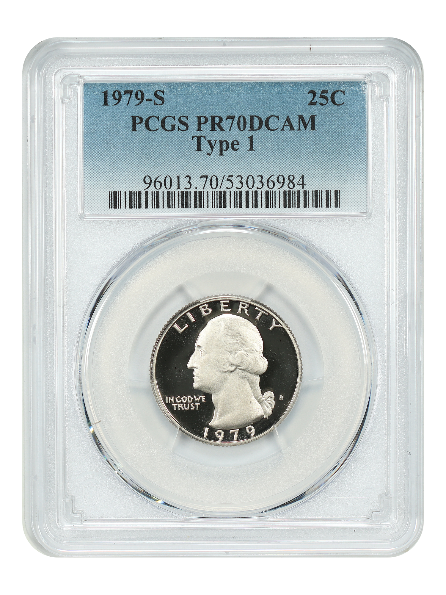 1979-S 25C PCGS PR70DCAM (Type 1)