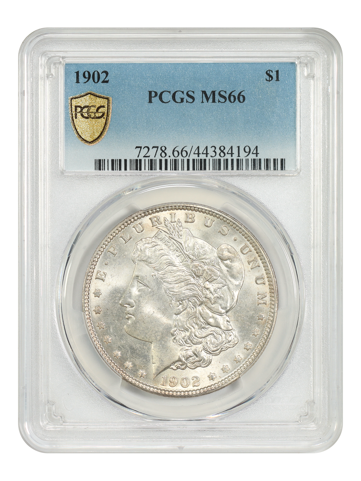 1902 $1 PCGS MS66
