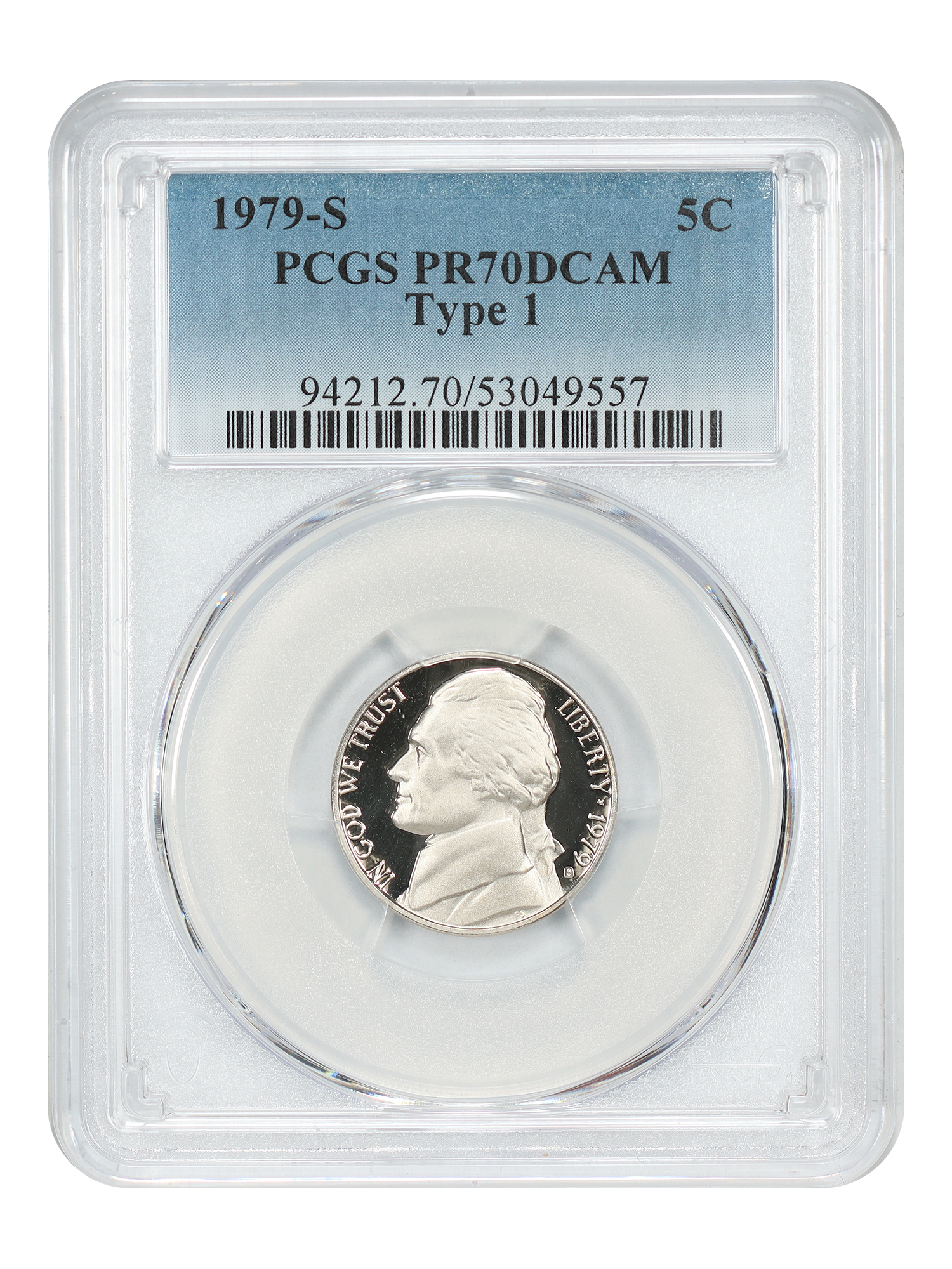 1979-S 5C PCGS PR70DCAM (Type 1)