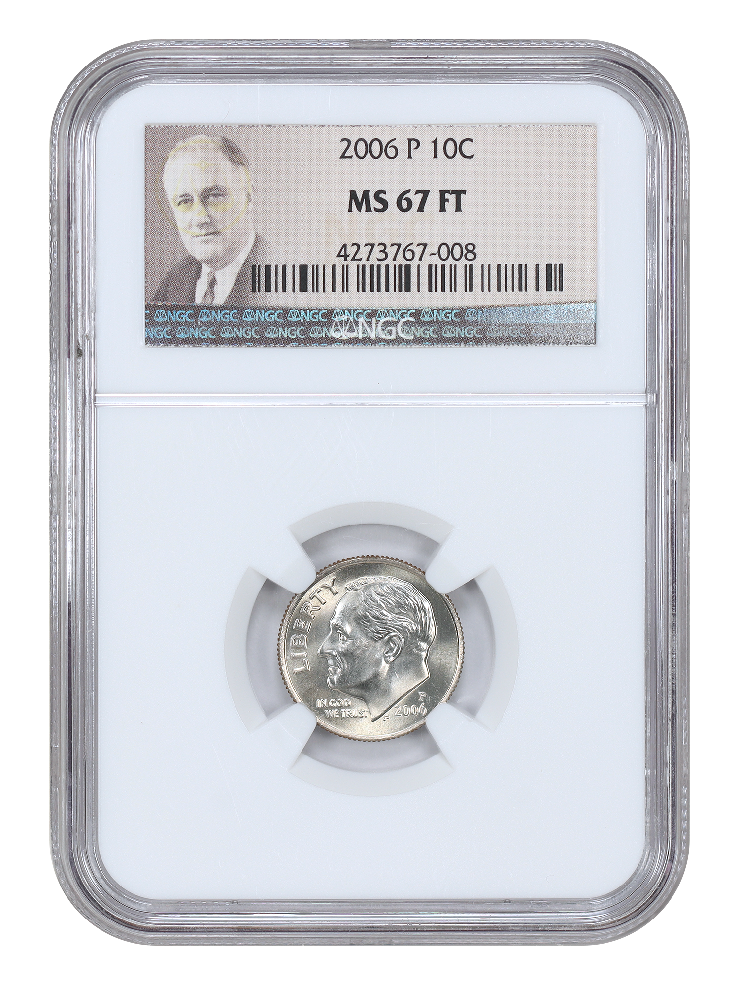 2006-P 10C NGC MS67FB