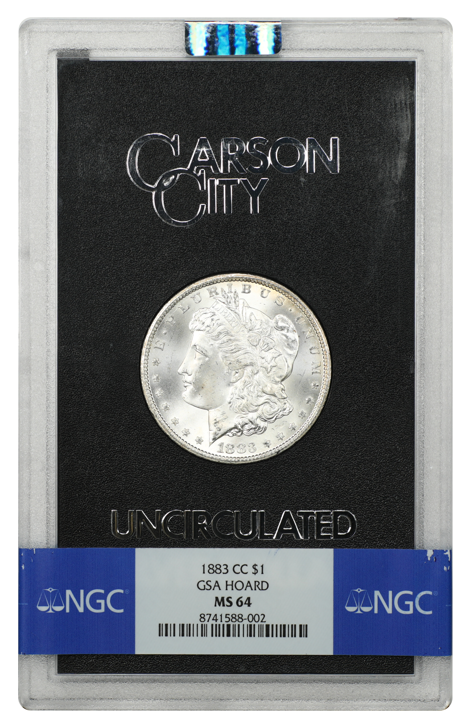 GSA: 1883-CC $1 NGC MS64