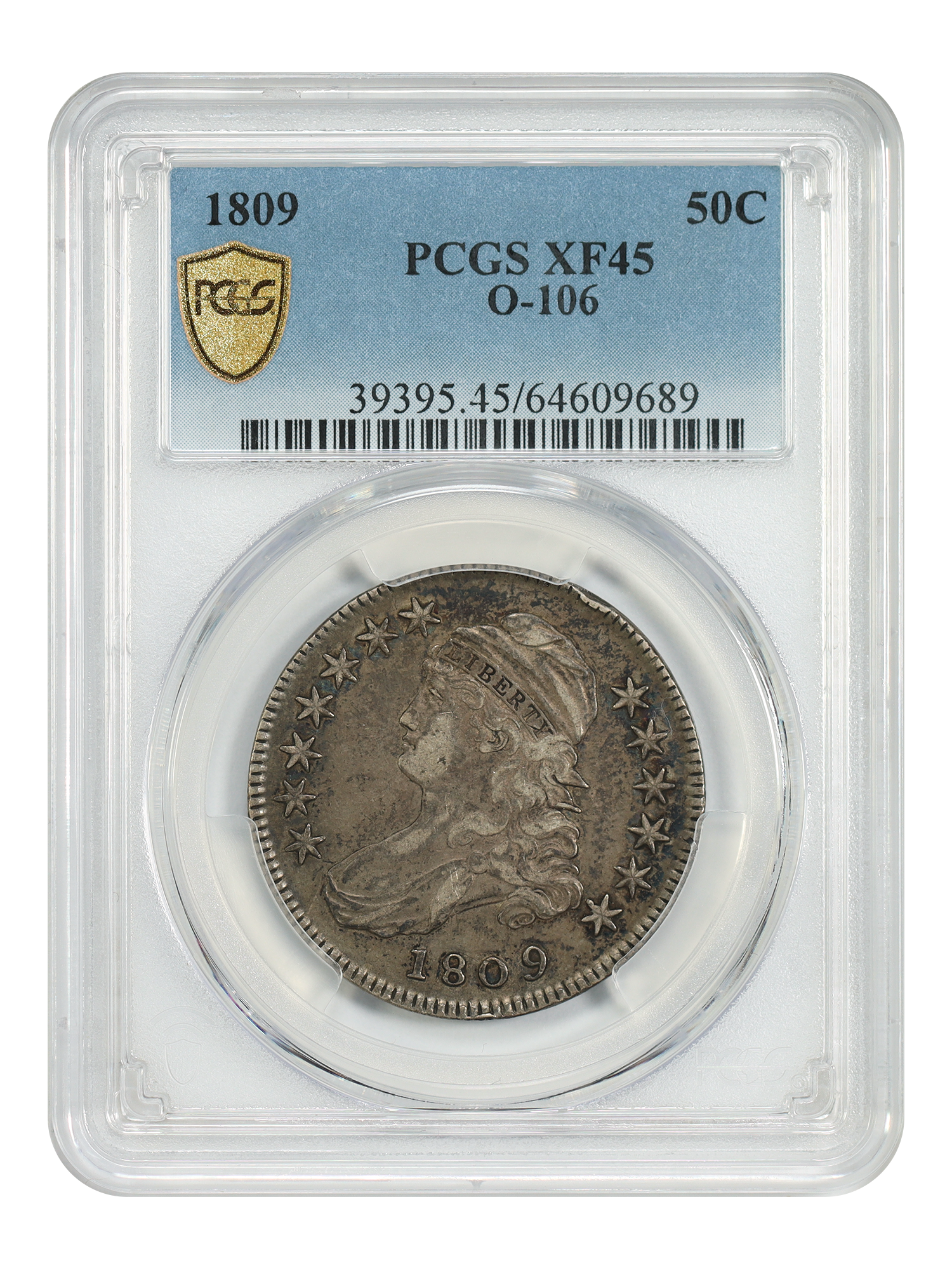 1809 50C PCGS XF45 (Overton-106)