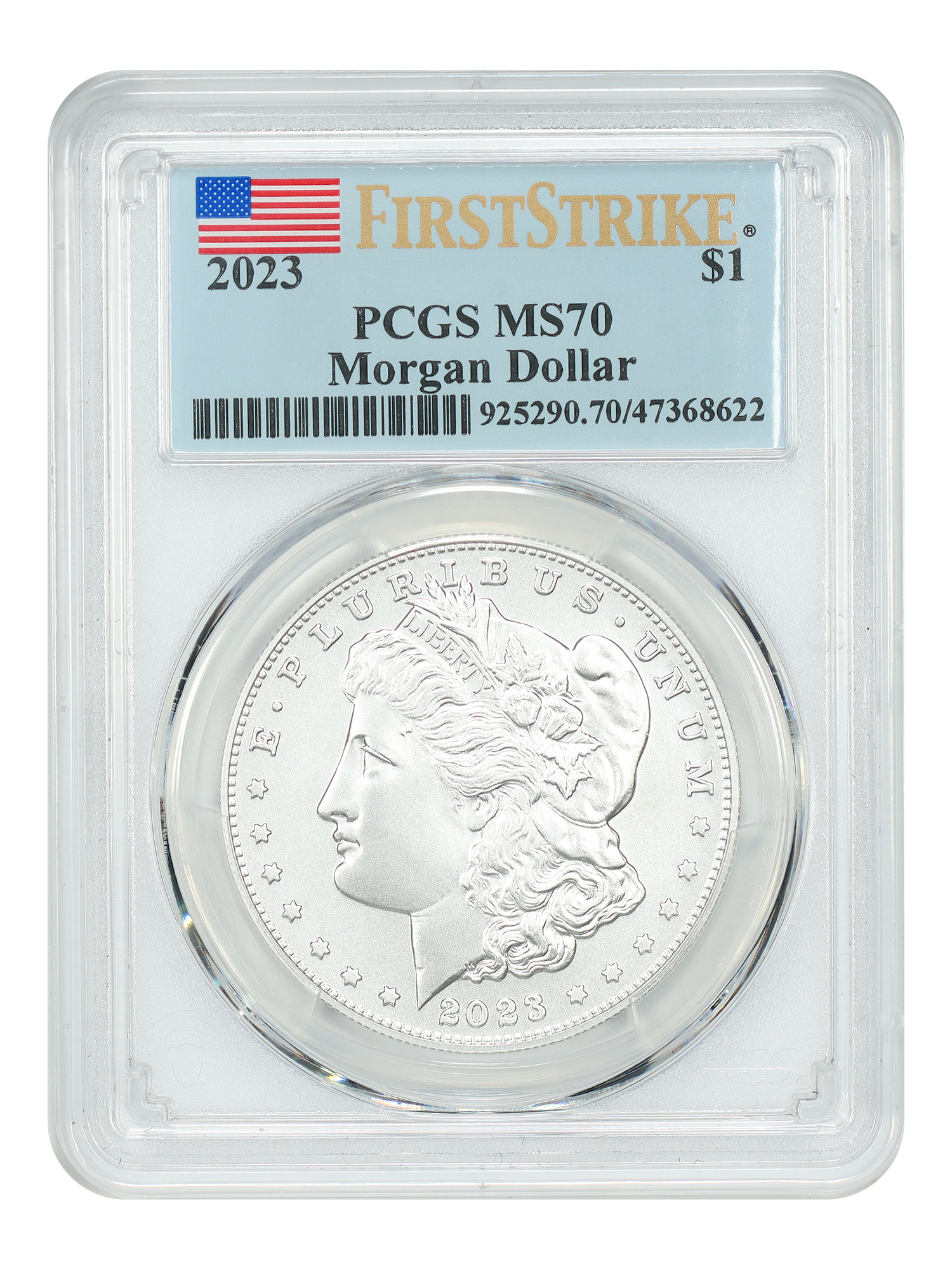 2023 $1 Morgan Dollar PCGS MS70 (First Strike)