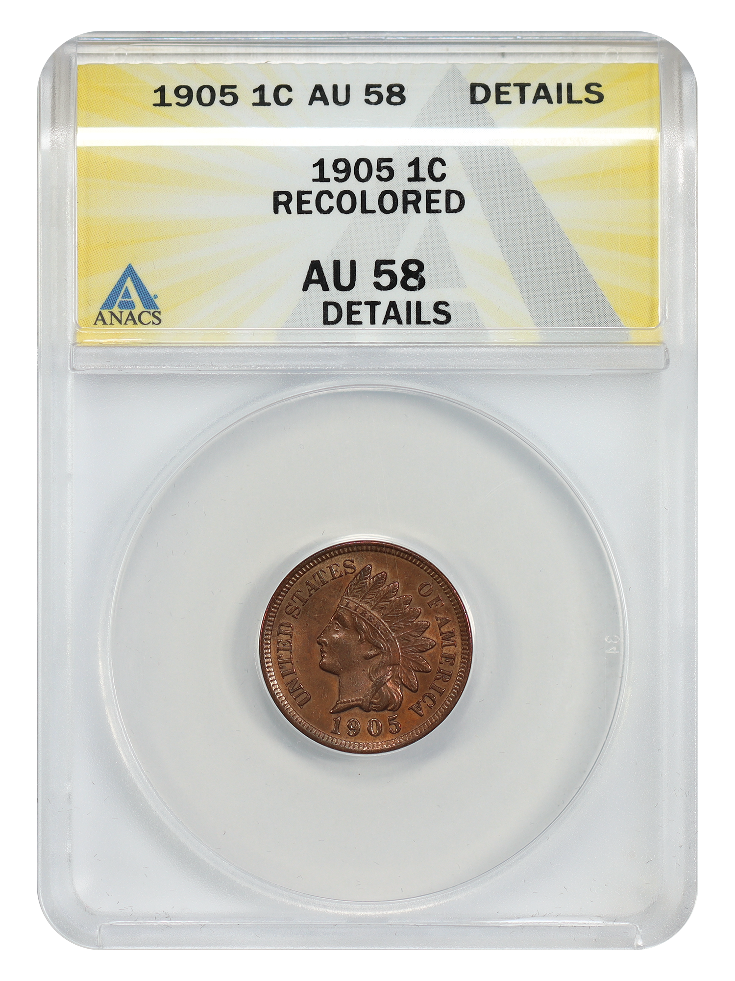 1905 1C ANACS AU Details (Recolored)