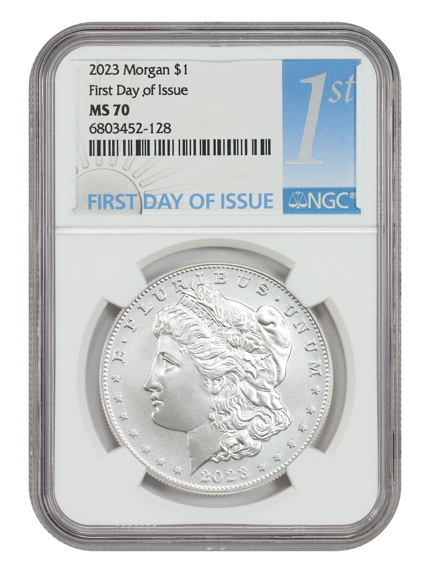 2023 $1 Morgan Dollar NGC MS70 (First Day of Issue)
